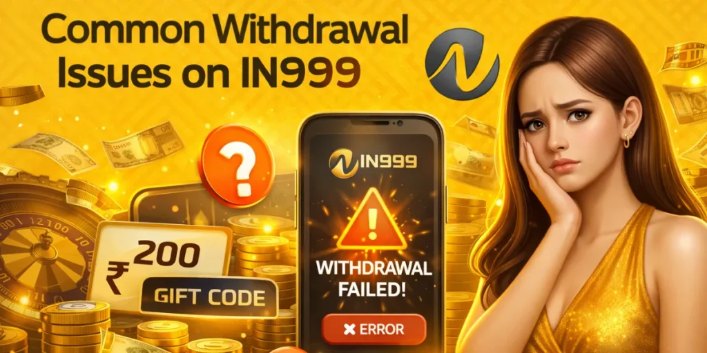 Common Withdrawal Issues on In999